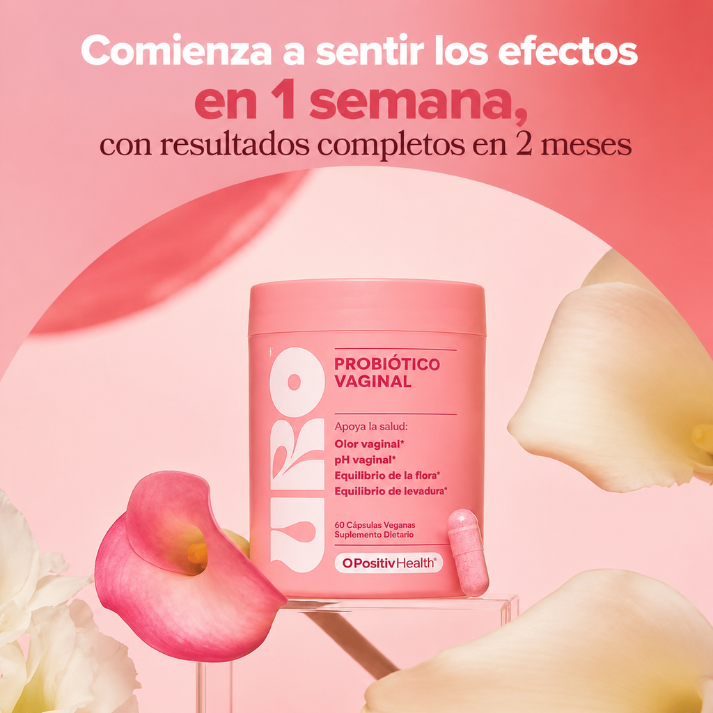 URO El Probiótico Femenino que Ayuda a Mantener tu Equilibrio Íntimo Natural