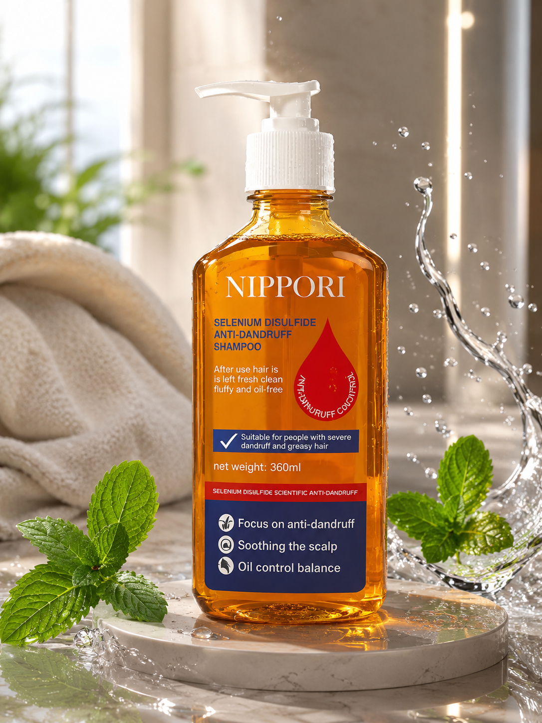 NIPPORI Shampoo Anticaspa 360 ML