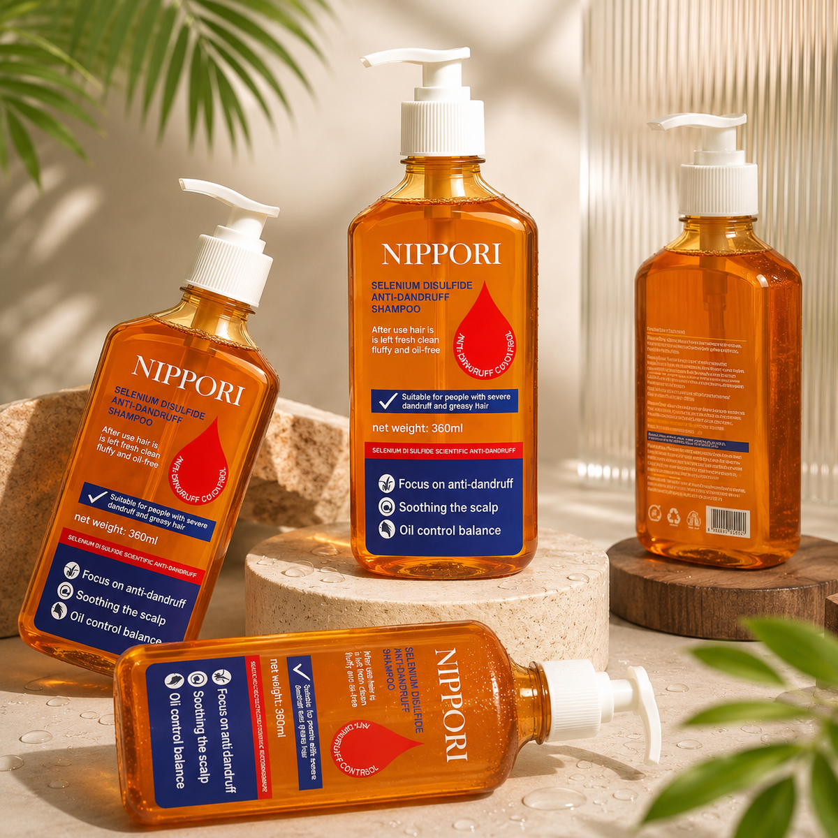 NIPPORI Shampoo Anticaspa 360 ML